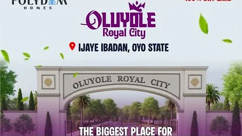 Luxury C of O Land - OLUYOLE Royal City Ibadan #land