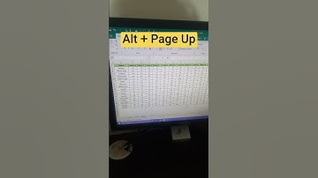 How to Left Scroll By Shortcut #msexcel #excel #computer #shortsvideo #shorts #tricks #short #eca