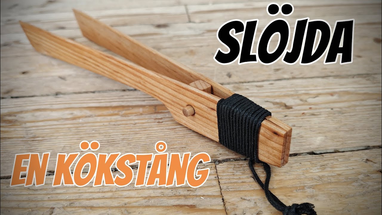 Slöjda en kökstång - Slöjd i grundskolan - YouTube