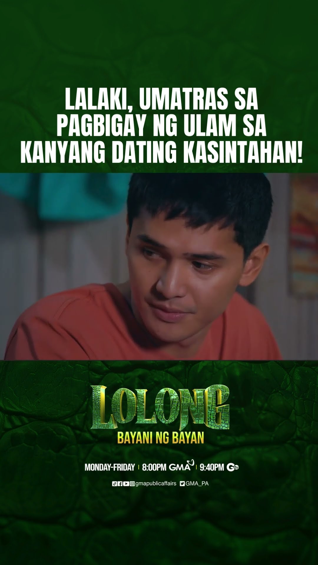Lalaki, umatras sa pagbigay ng ulam sa kanyang dating kasintahan | Lolong 2