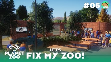 Food for money - Lets fix my zoo - Planet Zoo Beta Lets Play