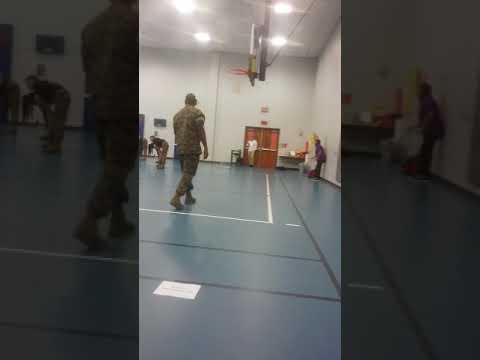 Marines jrotc visits mata intermediate school