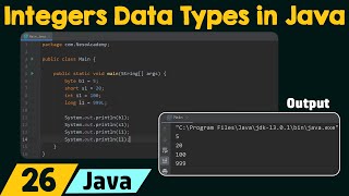 Integers Data Types in Java - Practice