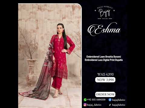 Bajaj Fabric Eshma Collection 2024