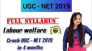 Paper -2 Labour welfare syllabus | UGC-NET 2019 | Pathway classes