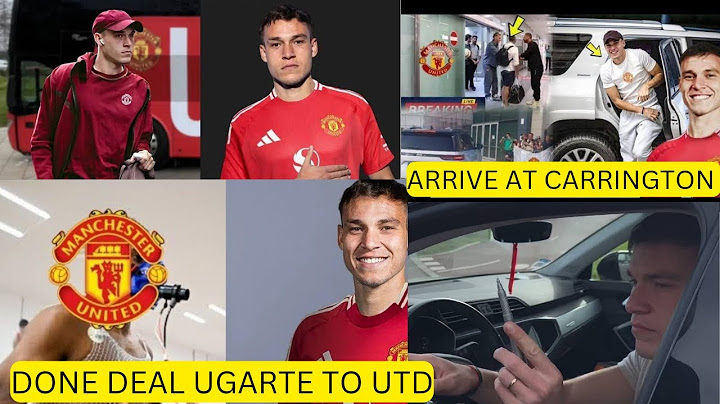 Good news Manuel Ugarte to Man United done ✅ deal here we go