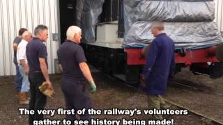 LMS Diesel Shunter No 7069 arrives at Sharpness by Everything GWR 3,121 views 8 years ago 1 minute, 21 seconds