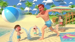 DAD THREW THEIR BALL AWAY‼️😭🏐 (Sponsored by Klasky Csupo) Update