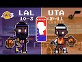 LOS ANGEKLES LAKERS (10-3) @ UTAH JAZZ (2-11) | FULL GAME MATCHUP | RNBA S1-R14
