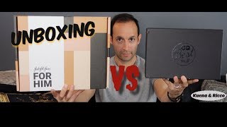GQ BEST STUFF BOX VS FABFITFUN MEN'S BOX//MEN SUBSCRIPTION BOX REVIEW/COMPARISON//YOU BE THE JUDGE