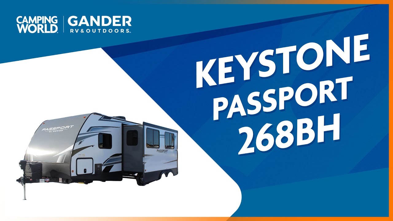 21 Keystone Passport 268bh Travel Trailer Rv Review Camping World Youtube 21 Keystone Passport 268bh Travel Trailer Rv Review Camping World Youtube