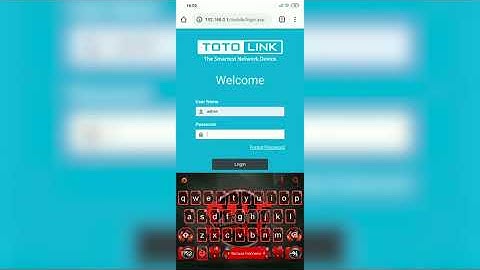 Router || Setting Awal Totolink N200RE v4.0