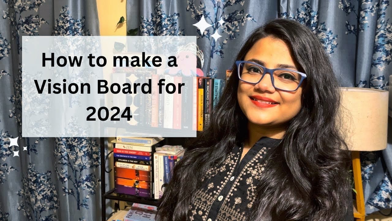 HOW TO MAKE A VISION BOARD FOR 2024 THAT ACTUALLY WORKS! 