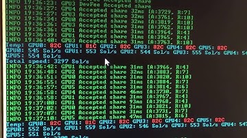 ZCASH - MINING  live hashrate summary