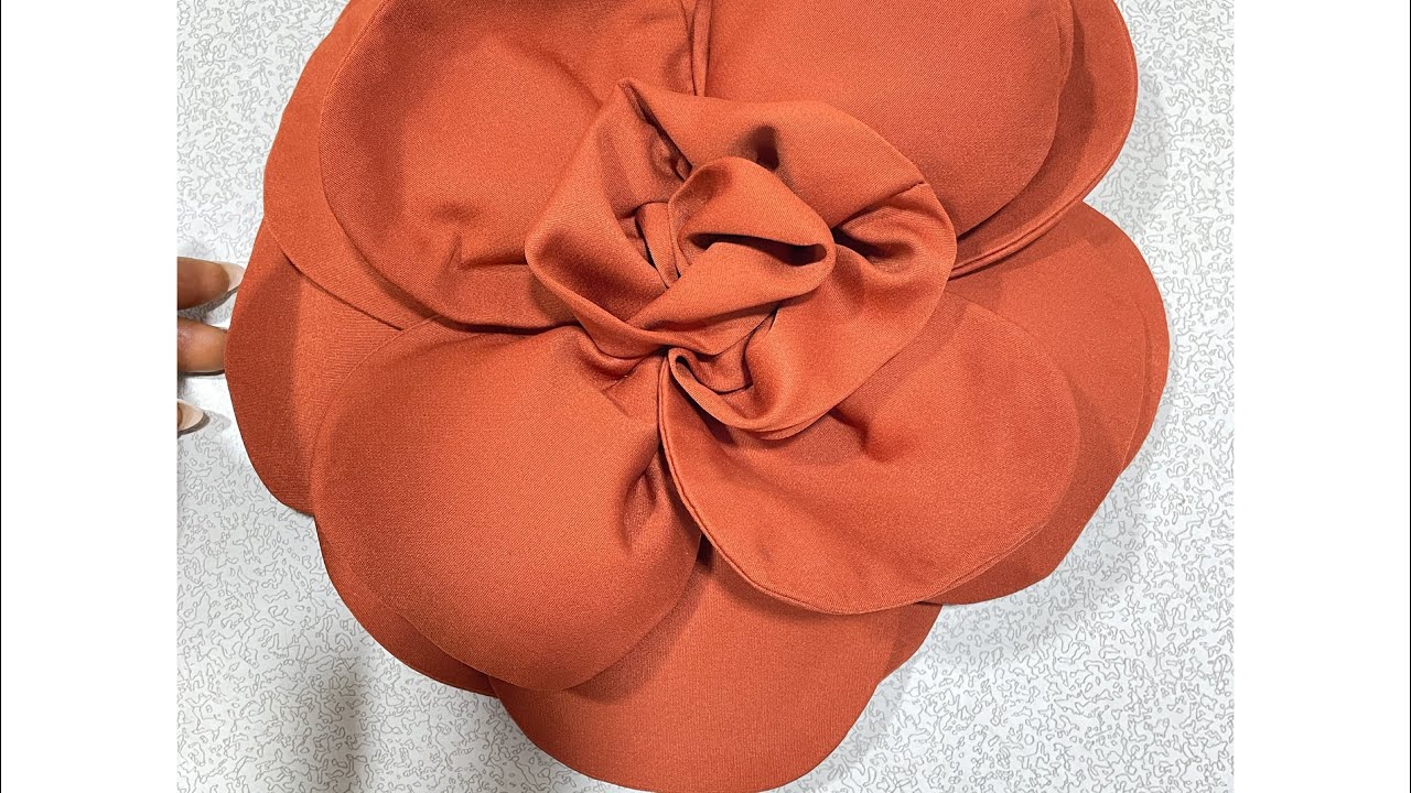 How to Make a Fabric Flower for your Sleeves.