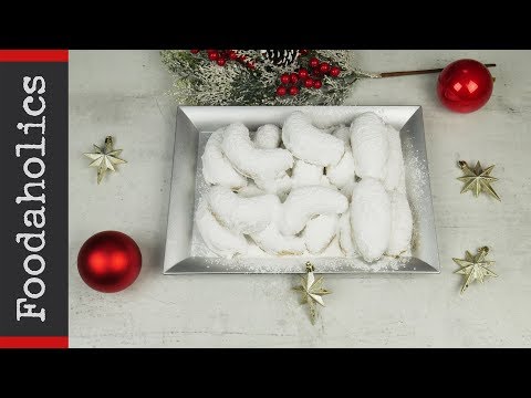 Χριστουγεννιάτικα Κοζανίτικα γλυκά (Σαλιάρια) | Foodaholics (συνταγη κουραμπιες)