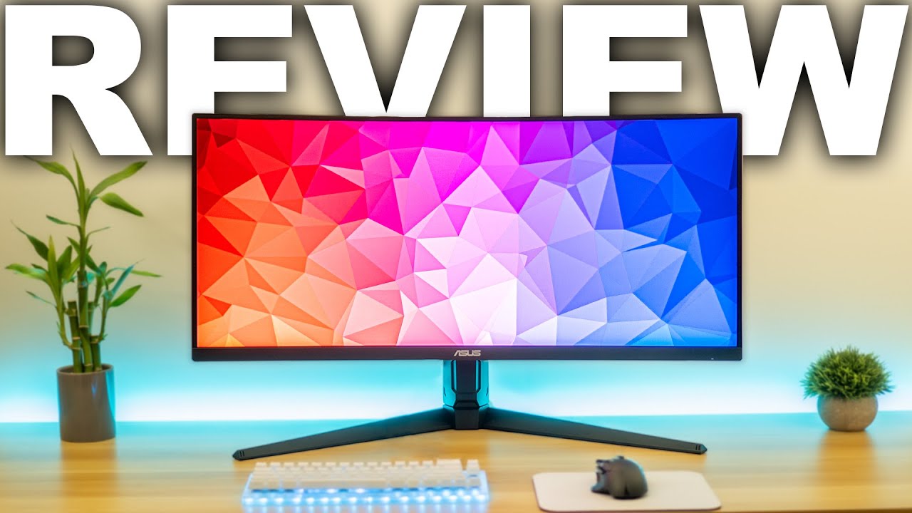 Asus Tuf Gaming VG34VQL1B 34” Curved Ultrawide Review - YouTube
