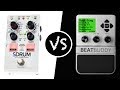 DigiTech SDRUM vs BeatBuddy (Comparison Review)  SHORT version