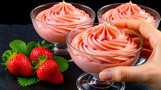 Italian Strawberry Mousse That's Almost Too Easy To Make