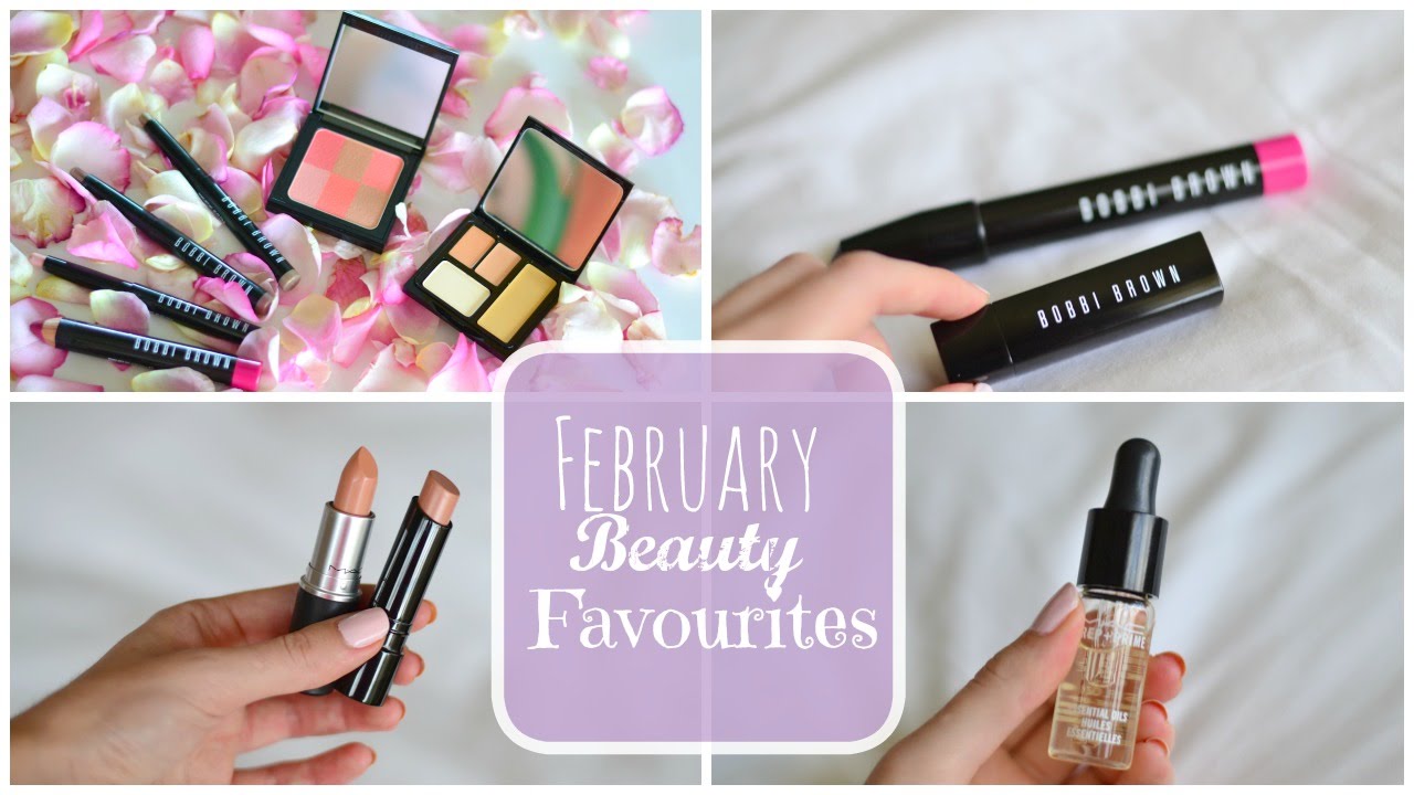 FEBRUARY BEAUTY FAVOURITES - YouTube