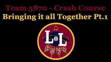 Robotics Crash Course (Programming): Bringing It All Together Part 1