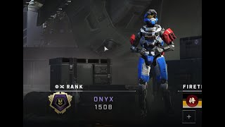 The game I hit Onyx rank! Funny moments. EZ claps! Ranked CTF Halo Infinite Road to Onyx ends.