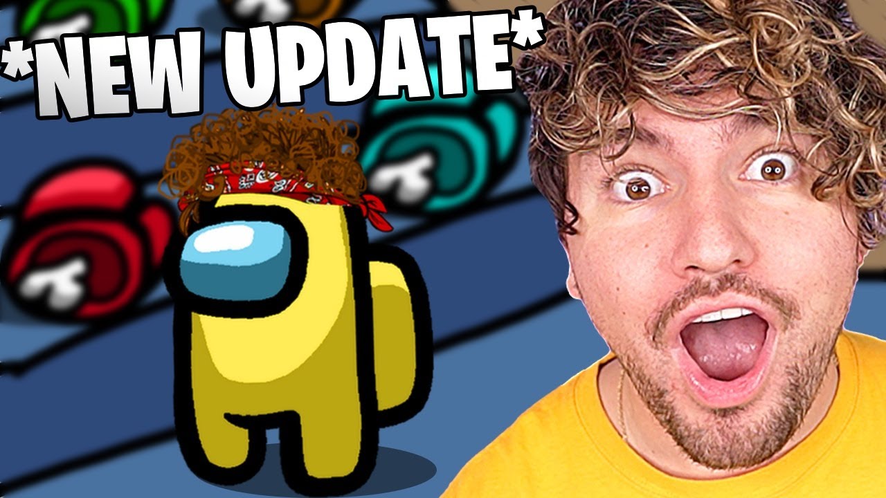 my first time on the NEW among us UPDATE... (999 IQ IMPOSTOR PLAYS)