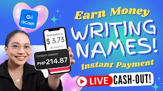 I CASHOUT $3.21 [P214] + EARN BY WRITING NAMES [Literally!] | No Age Limit, PHONE ONLY! by Jhazel de Vera 14,866 views 9 days ago 13 minutes, 21 seconds