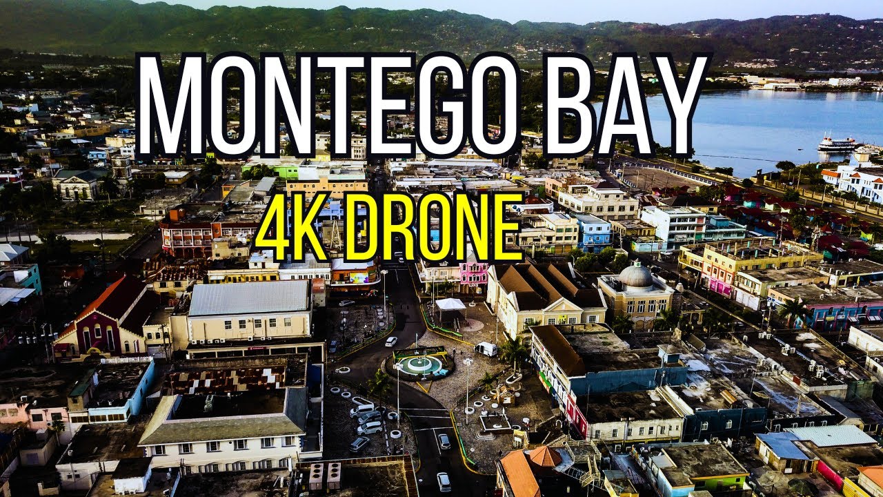 Island Paradise Unlocked: Монтего-Бей, Ямайка — захватывающий тур с дронами в формате 4K