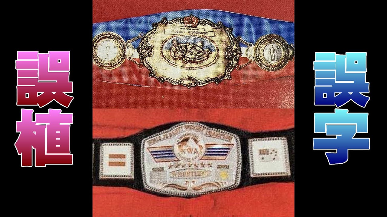 Championship Belt Misprint Incident [Chasing the Real Culprit