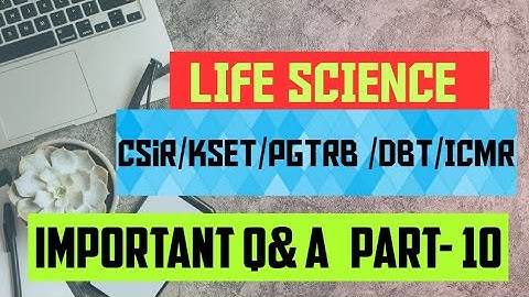 #kset #csir net#tnset #pgtrb #dbt #pgtrb zoology #lLifescience Important  Question & Answers Part 10