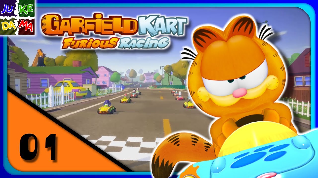 garfield kart furious racing switch