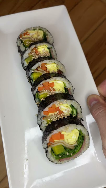 How to Make Kimbap