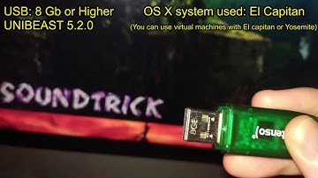 HACKINTOSH Create a Bootable USB Drive Using UniBeast 5.2.0 [ LGA 771 to 775 Intel® Xeon® X5460 ]