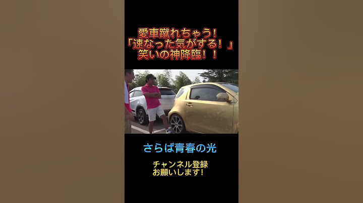 【ドッキリ】愛車を金に塗られ愛着が無くなるものの車のスピードが変わっていること気づいてしまう天才ブクロ#さらば青春の光 #さらば森田 #お笑い #shorts