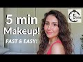 Fast and Easy 5 min makeup! ✨For beginners💛