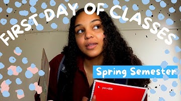 FIRST DAY OF COLLEGE CLASSES 2022 | Spring Semester