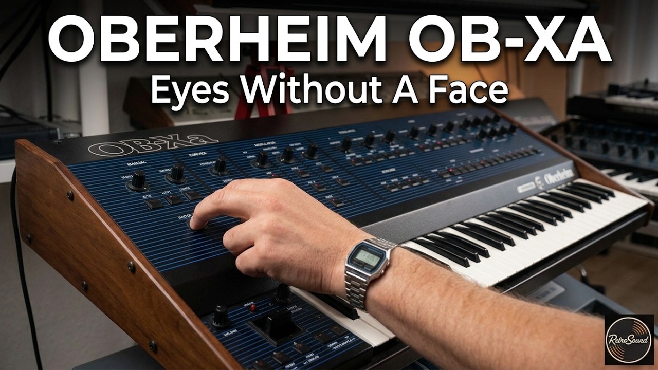 Billy Idol Eyes Without A Face | Vintage Synth Cover | Oberheim OB