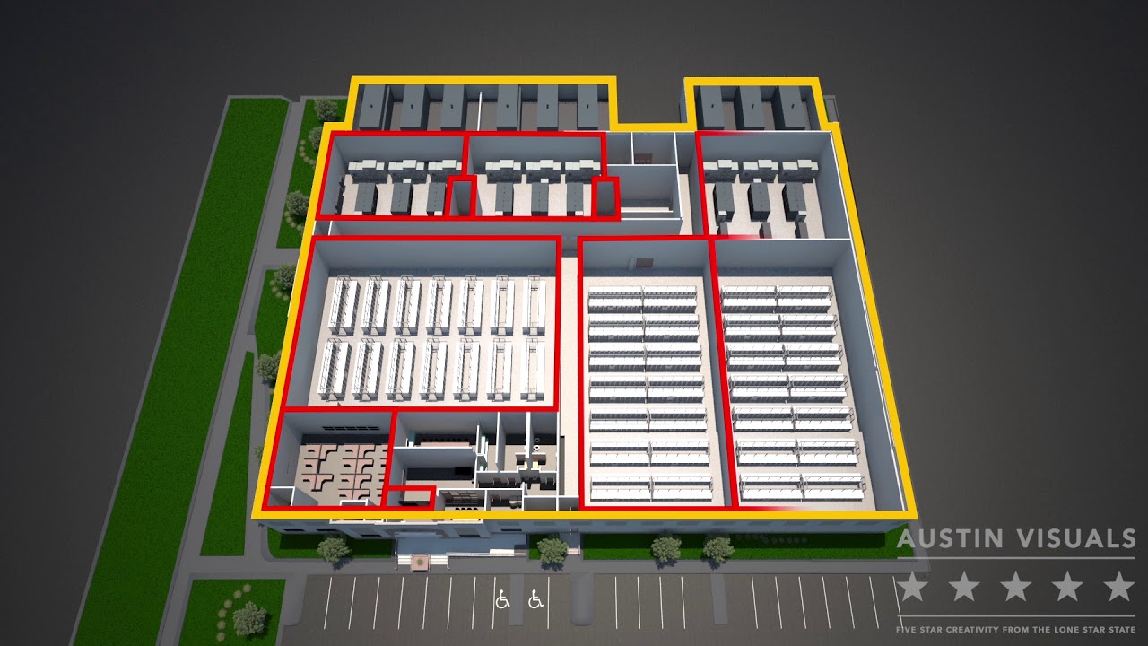 Data Center Animation Video | Austin Visuals (3D Animation Studio) | Colocation