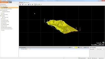 Creating a Topography
