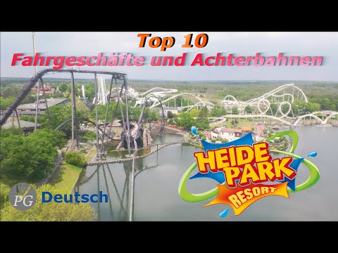 Meine TOP 10 Fahrgeschäfte und Achterbahnen @ Heide Park Soltau 2022