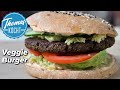 Der BESTE Veggie  BURGER  - von Brot bis Mayo alles selbstgemacht.