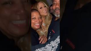 🌈 Mariah Carey with Queen Latifah & Lee Daniel’s Backstage, 2023 #shorts