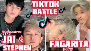 Jai &amp; Stephen Vs Fagarita Twins Tiktok Battle