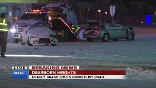 Deadly accident in Dearborn