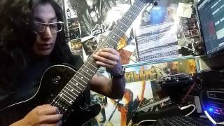 LA SILUETA DE TU SOMBRA BAJO SUEÑOS SOLO DE GUITARRA ELECTRICA TUTORIAL