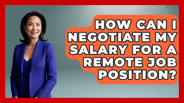 How Can I Negotiate My Salary for a Remote Job Position? | Job Interview Pro Skills News