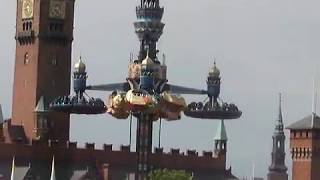 View of Tivoli amusement park from Glyptotek in Copenhagen, Denmark (2)