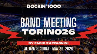 Band Meeting - Torino 2026