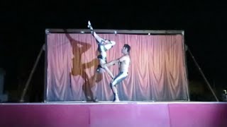Darren Steinbach and Kira Krick's Partner Acrobatics performance